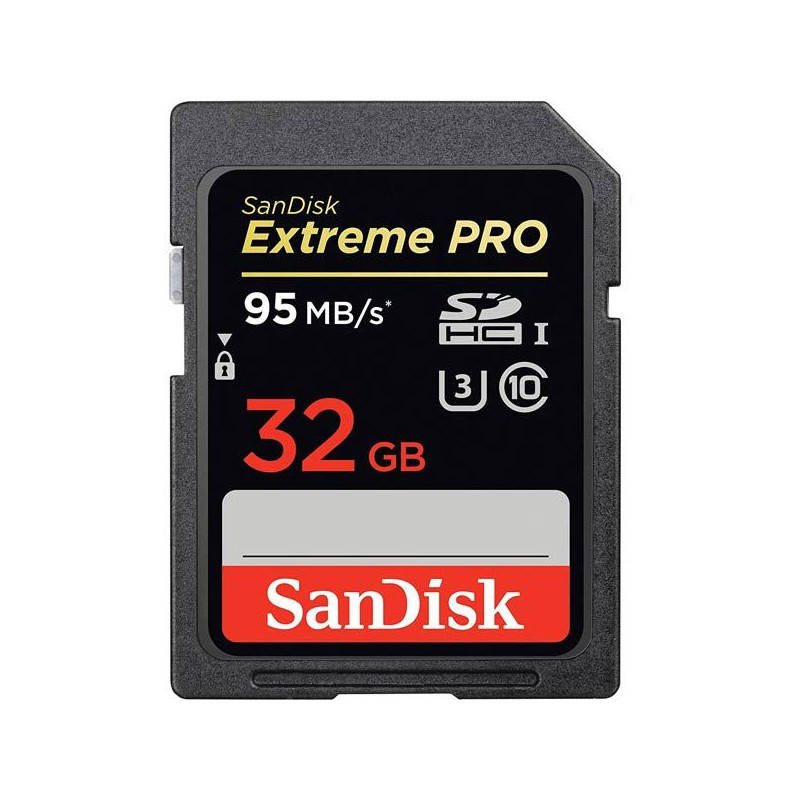 TARJETA MEMORIA SANDISK SD 32GB 95MBS EXTREME PRO