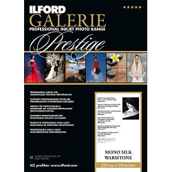 Ilford Galerie mono Silk Warmtone - Papel fotográfico A4 Pack 25 hojas
