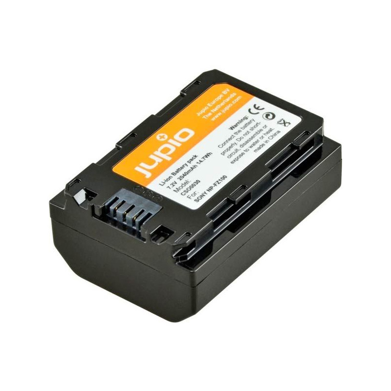 Jupio NP-FZ100 - Batería equivalente a Sony NP-FZ100 de 2040mAh