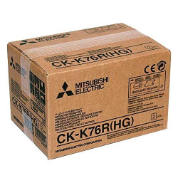 Mitsubishi CK-K76R(HG) Papel para impresora CP-K60DWS