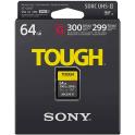 Sony TOUGH 64Gb - Tarjeta de memoria SD UHS-II SF-G64T