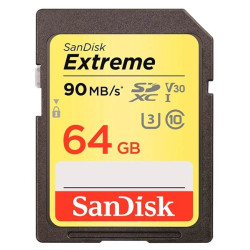 Sandisk SDXC  Extreme Pro 64 GB de 90MB/s V30