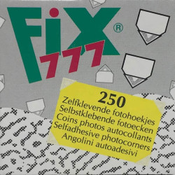 Esquinas adhesivas para fotos FIX 777 (Caja de 250 unidades)
