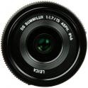 Panasonic Lumix G Leica DG Summilux 15mm f1.7 ASPH - Objetivo de gran calidad - HX015EK - imagen lente delantera