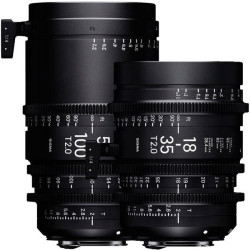 Sigma Cine Lens ZOOM 18-35mm T2 + 50-100mm T2 - Canon EOS