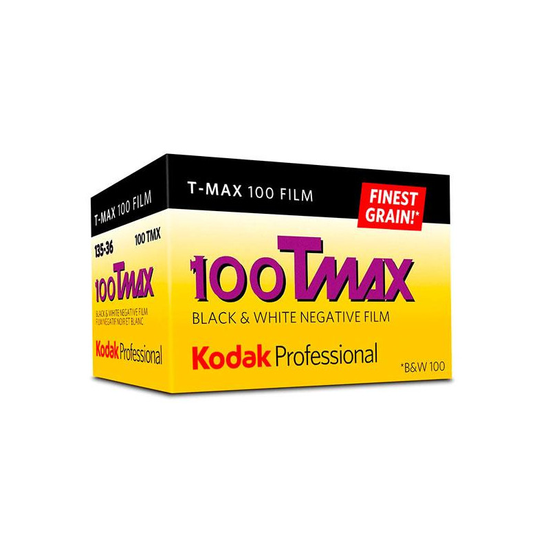 Kodak T-MAX 100 Carrete de 36 fotos de película blanco y negro de 35mm