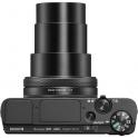 Sony RX100 VII  - Cámara compacta premium DSC-RX100M7 - vista cenital zoom extendido