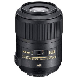 Nikon 85mm F/3.5 Micro ED VR (DX)