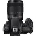 Canon EOS 90D + 18-135mm f3.5-5.6 IS STM - Vista superior con objetivo