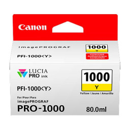 Tinta Canon PFI-1000 Y amarillo