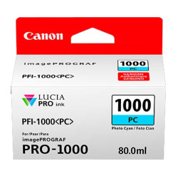 Tinta Canon PFI-1000 C cyan