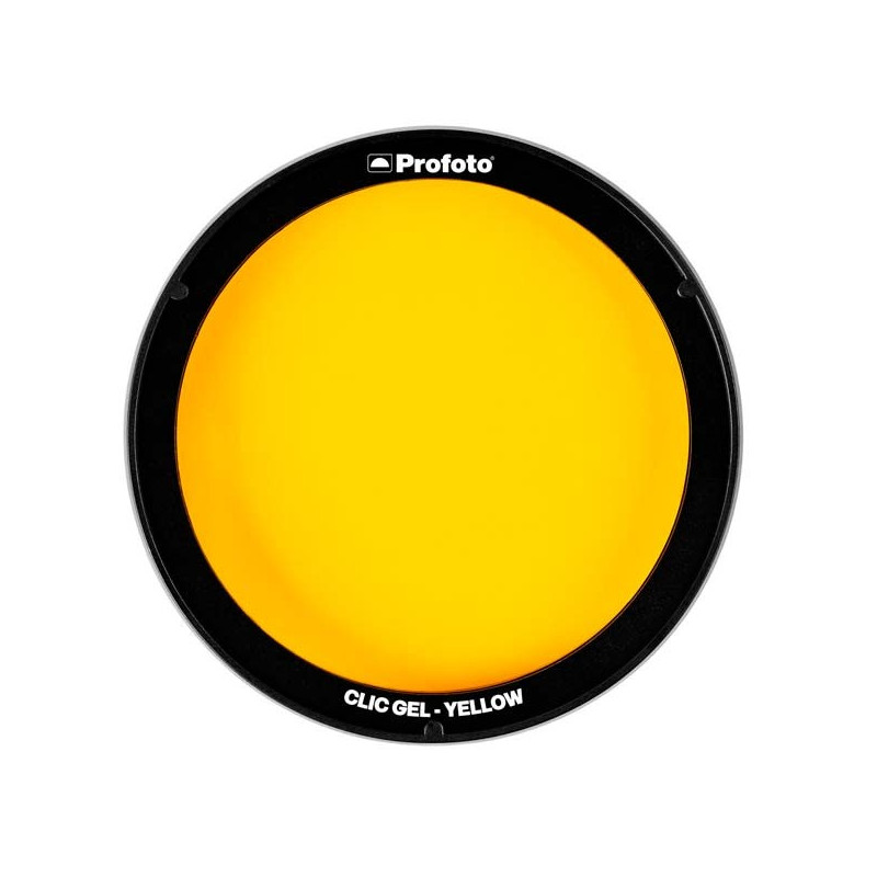 Profoto clic gel yellow - Para Profoto C1 Plus, A1 y A1X - 101016