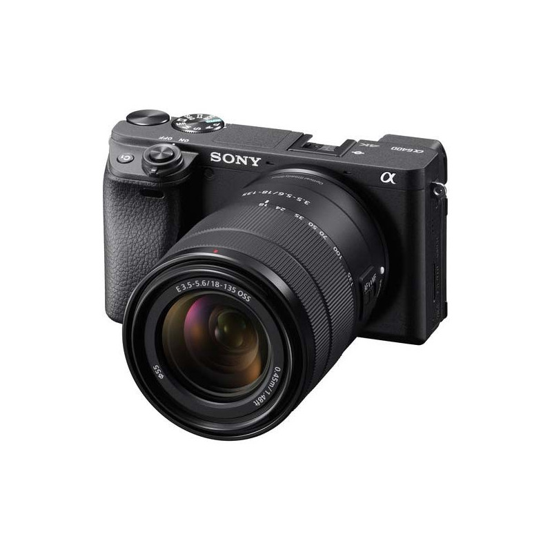 Sony A6600 + 18-135mm - Cámara APS-C Montura E - ILCE6600MB - vista frontal