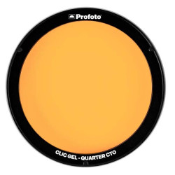 Profoto Clic Gel Quarter CTO - Gel para Profoto C1 Plus, A1 y A1X - 101022