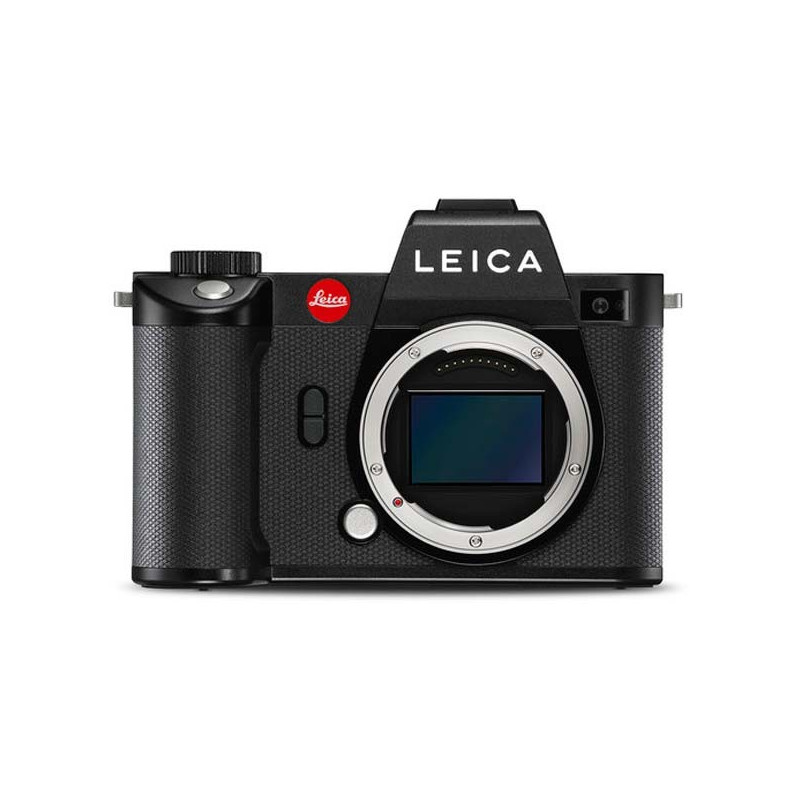 Leica SL2 Cuerpo Negro - Full Frame de Leica montura L con estabilizador de imagen - 10854 - Vista frontal