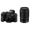 Nikon Z50 + 16-50mm. + 50-250mm. + SD 64GB + Trípode + Bolsa Messenger - REDIRRECIONADO