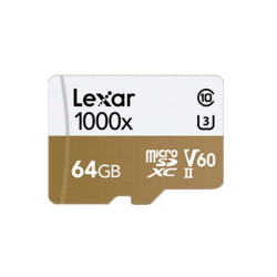 TARJETA LEXAR MICRO SDXC 64GB 1000X