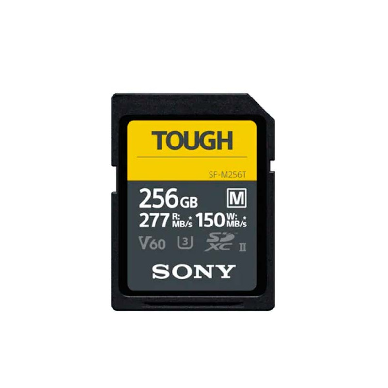 Tarjeta Sony Tough SDXC serie SF-M 256 GB UHS-II