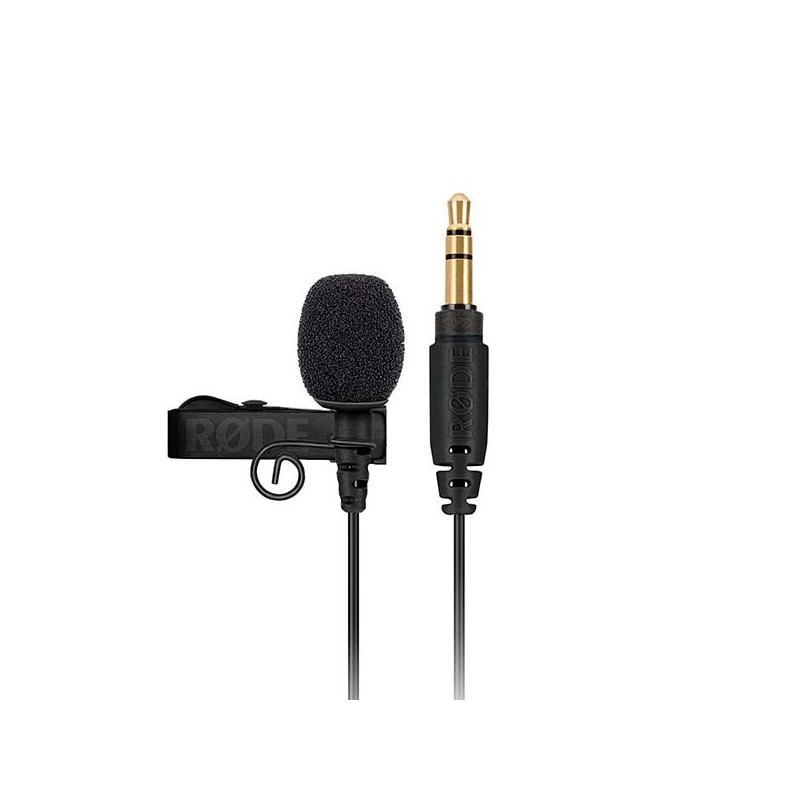 Rode Lavalier Go - Microfono profesional de solapa con cable de kevlar - con espuma y presilla