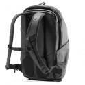 Peak Design Everyday Backpack ZIP 15L V2  Negra - clásico color para mochila innovadora - Vista trasera y correas