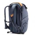 Peak Design Everyday Backpack 20L V2 - Midnight Blue Vista lateral con correas