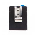 Fxlion Nano V-Lock Plate Belt Clip - Soporte para baterias V-mount  Vista del clip de enganche