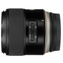 Tamron 35mm F1.8 SP DI VC USD Para Nikon F  Vista horizontal y controles VC y MF/AF