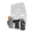 Peak Design Everyday Messenger 13L V2 Negra - Simulación de distribución interior