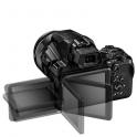 Nikon Coolpix P950 -Simulación del recorrido de la pantalla abatible