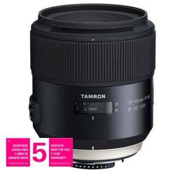 Tamron SP 45mm f1.8 DI VC USD para Nikon F Vista frontal