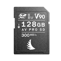 Angelbird SD 128 Gb SDXCII 300 Mbps V90 UHS-II U3 Clase10 - Tarjeta de memoria SD de alta gama