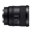 Objetivo Sony FE 20mm. F1.8G - SEL20F18G - Vista lateral con controlador