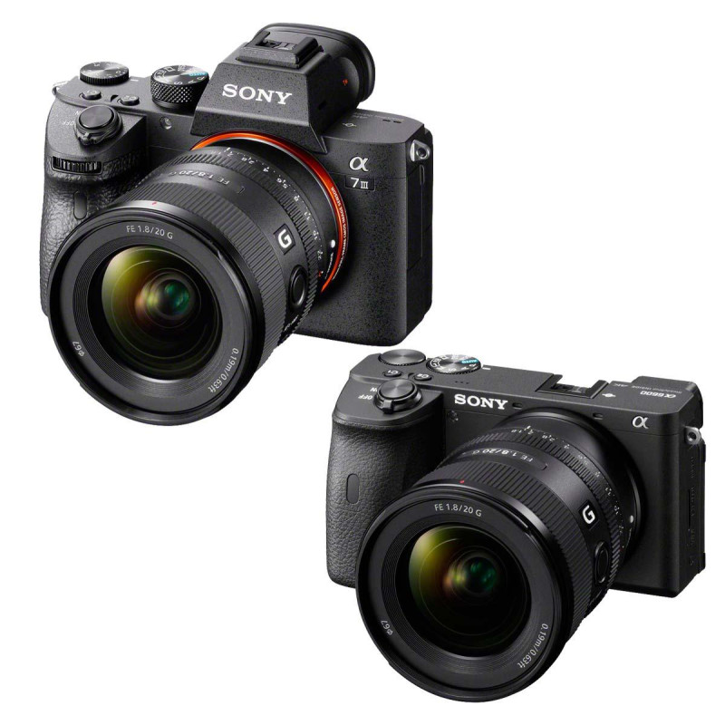 Sony FE 20mm f1.8G - Objetivo para Full Frame montura E SEL20F18G