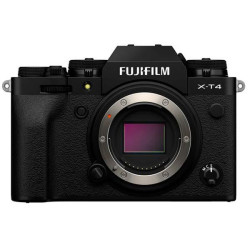 Fujifilm X-T4 Negra Cuerpo - Vista Frontal