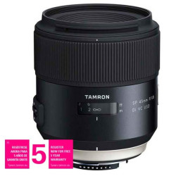 Tamron SP 45mm. F1.8 DI USD Para Sony A - Vista frontal