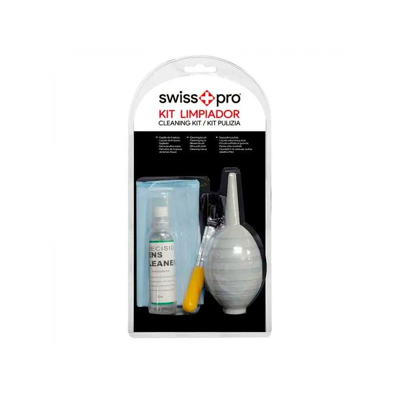 Kit de limpieza para Objetivos Swiss+Pro