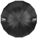 Profoto Umbrella Deep Silver S  - paraguas parabólico en color plata (85cm../33") - 100984 - Vista tela opaca