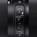 Sigma 100-400 mm. F5-6.3 DG DN OS Contemporary  para Sony E-mount - panel de controles