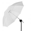 Profoto Umbrella Shallow Translucent M - Paraguas translúcido de 105 cm. - ref. 100976  - abierto tripode