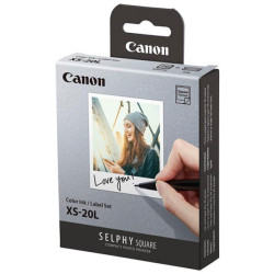 Selphy Square Pack Paper and Ink SX-20L - Para Canon Square QX10
