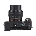 Sony Alpha 7C negra + FE 28-60 mm F4-5.6 - A7C - vista cenital zoom extendido