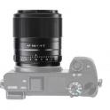 Viltrox AF 56mm. F1.4 STM Para Sony E Aps-c (E-mount) - Simulación sobre cámara