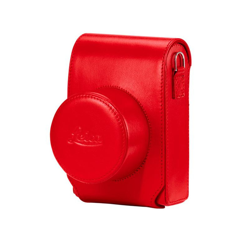 Leica Funda Leather Case D-lux 7 Red ref.19556 - Funda de piel roja para D-Lux 7