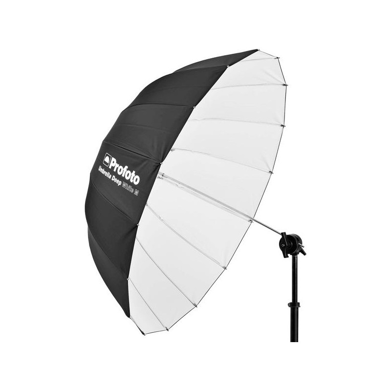 Profoto Umbrella Deep White M - paraguas blanco parabólico diámetro 105 cm - 100986 