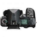 Pentax K3 Mark III - cámara reflex de alta gama con montura K - Vista cenital y segunda pantalla