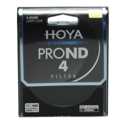 Hoya Pro ND4 62mm 58218 - Filtro densidad neutra  caja