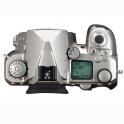 Pentax K3 Mark III Silver - cámara reflex de alta gama con montura K - vista cenital