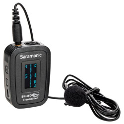Saramonic Blink 500 PRO B4 - 2 emisores inalámbricos y receptor con iOS Lightning - emisor con lavalier