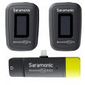 Saramonic Blink 500 PRO B4 - 2 emisores inalámbricos y receptor con iOS Lightning