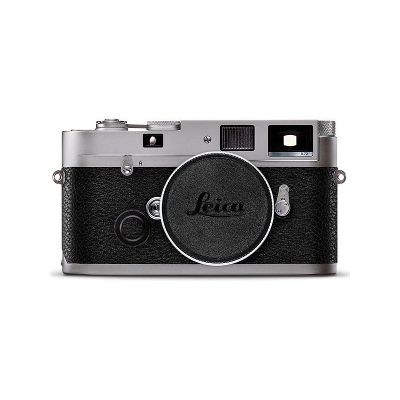 Leica MP plata cromada - cámara análogica de 35mm.- ref. 10301 - vista frontal
